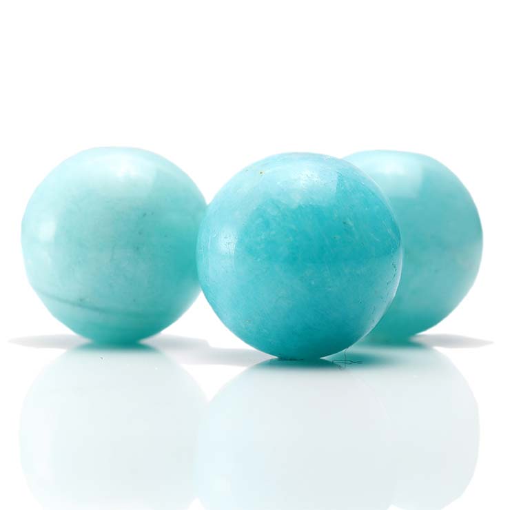 粒売り/バラ売り】アマゾナイト（ペルー産） 10mm｜天然石