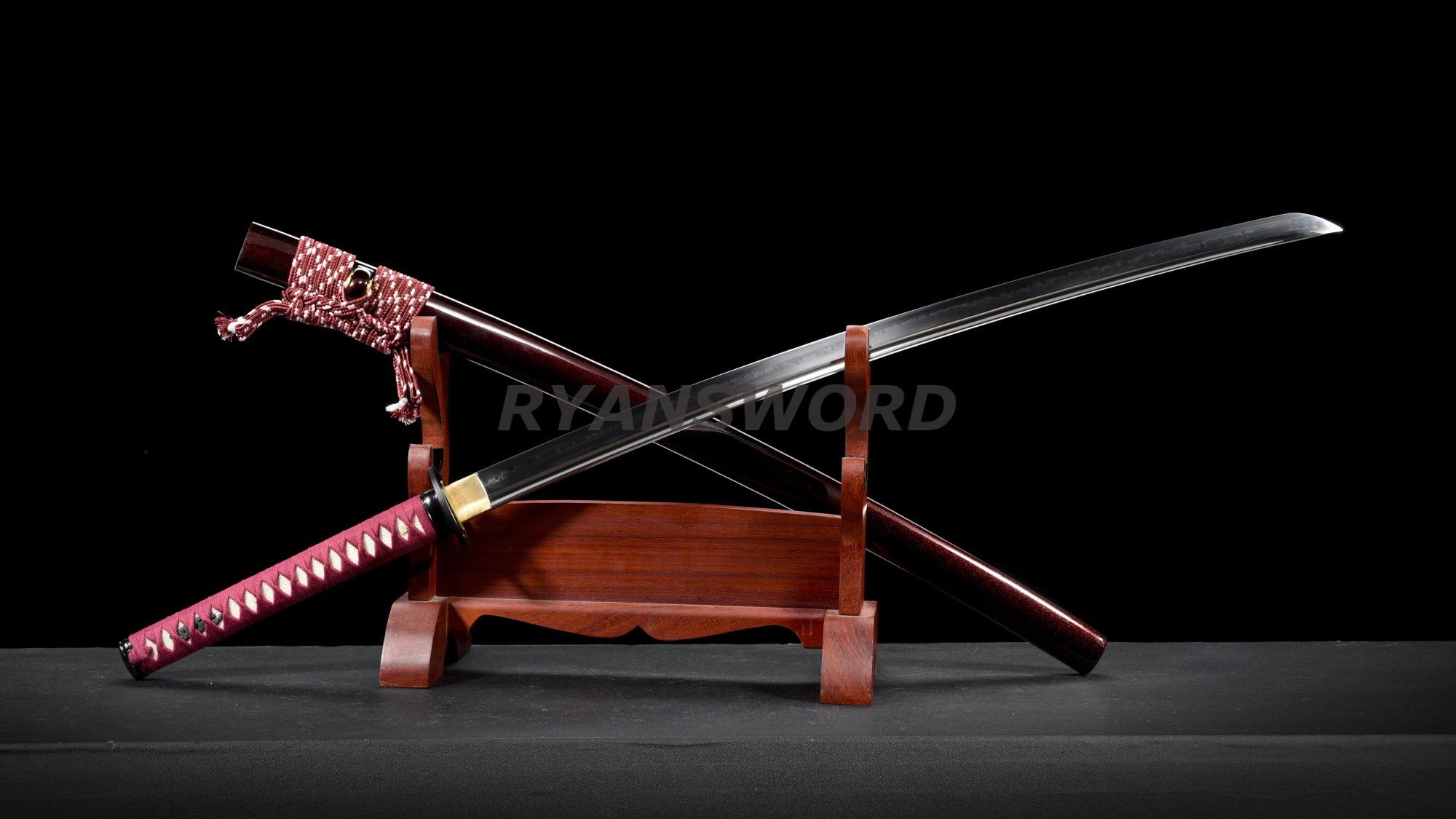 Katana T10 Steel Clay Tempered Choji Hamon--Ryan701,$166.00