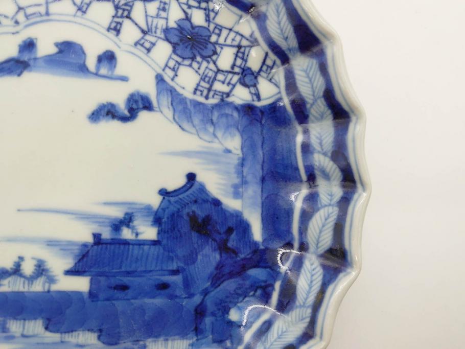 公式】アンティーク家具ラフジュ工房商品詳細ページ江戸期 古伊万里 染