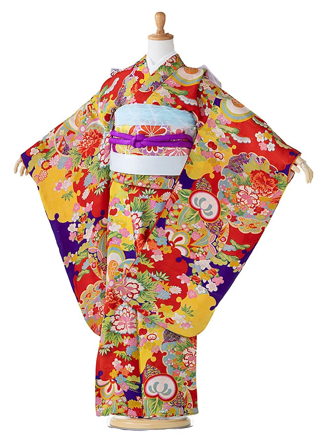 七五三にレトロなアンティーク着物がレンタルできます