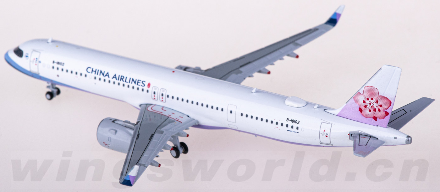 XX40032 China Airlines 中华航空Airbus A321neo B-18102 JC Wings 1