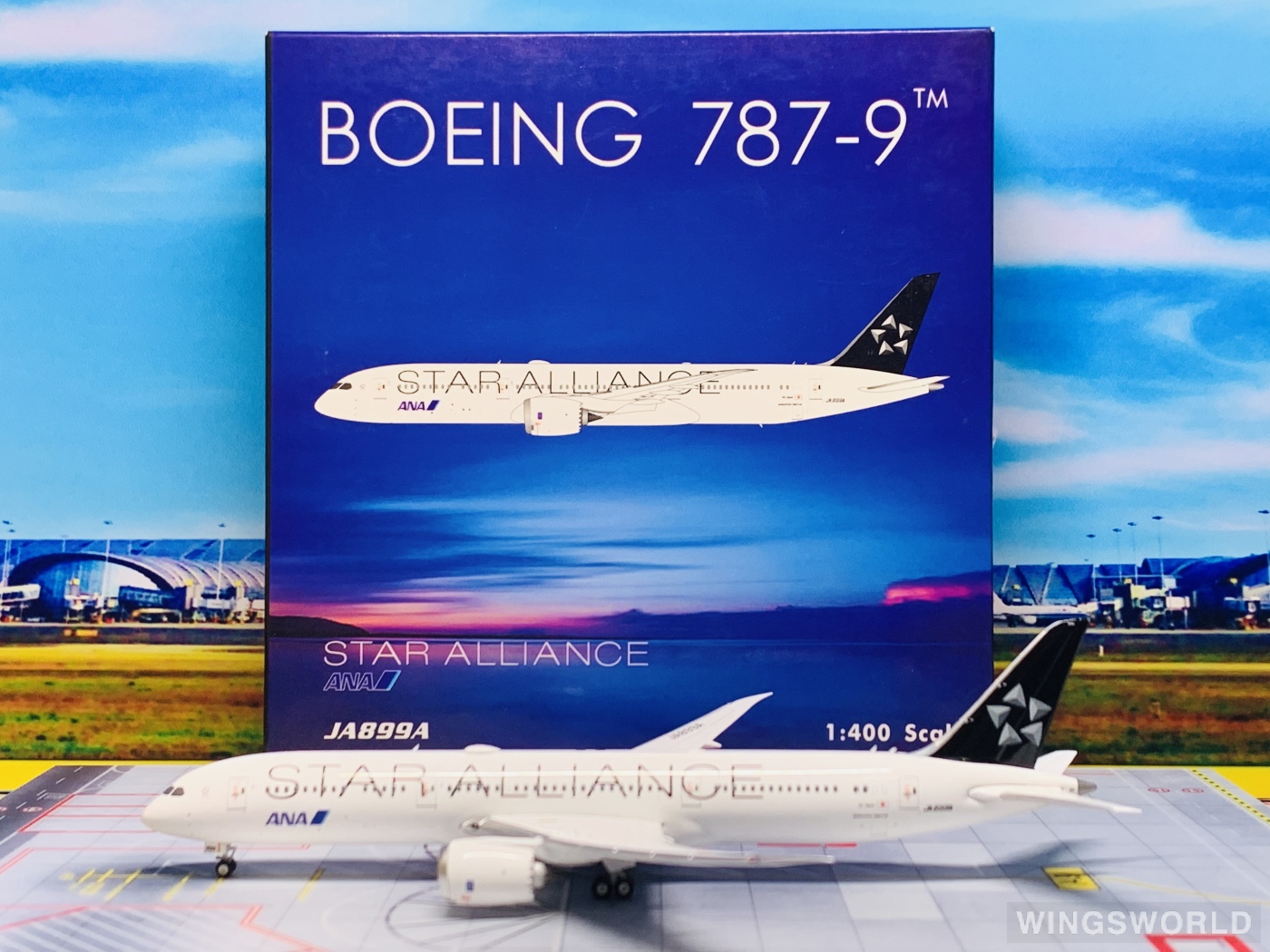 Phoenix 1:400 Boeing 787-9 ANA 全日空PH04237 JA899A 的照片作者