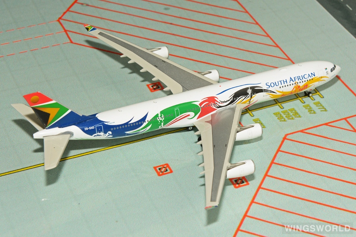 Phoenix 1:400 Airbus A340-300 South African Airways 南非航空