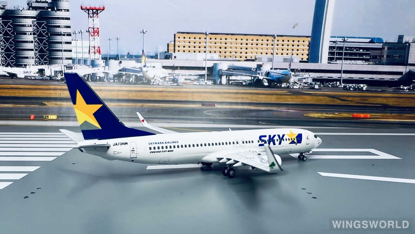 NGmodels 1:400 Boeing 737-800 Skymark Airlines 天马航空NG58141