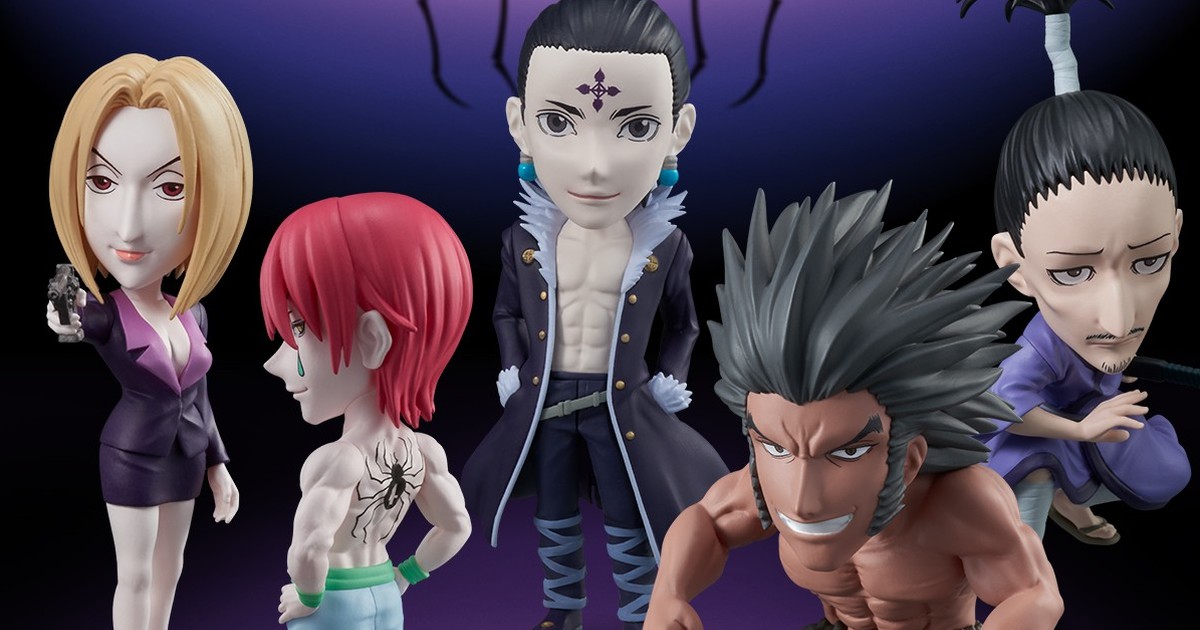 WCF HUNTER×HUNTER ハンター-幻影旅団-』に大人気のクロロ団長、髪を