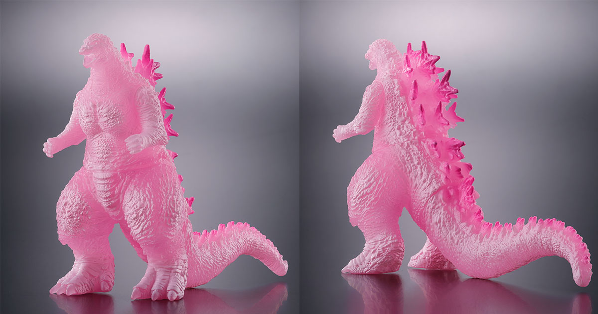 バンダイソフビ『JAPAN GODZILLA ゴジラ(2023)桜カラー』がゴジラ