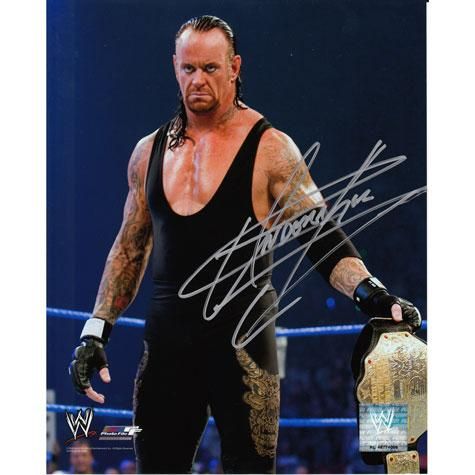 アンダーテイカー直筆サイン入りフォト10 - レスリング・マーチャンダイズ