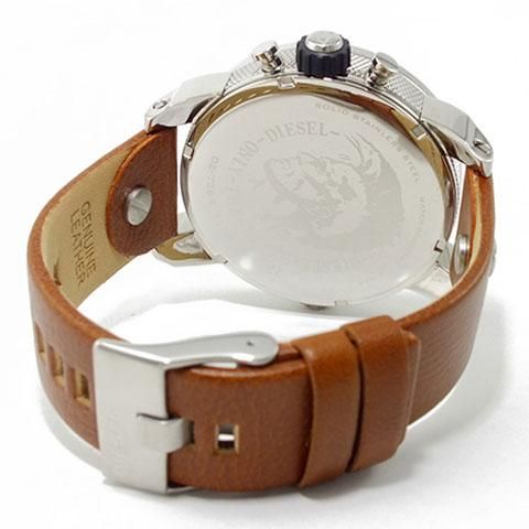 ディーゼル 時計 リトルダディー DZ7264 ブラック×ブラウンレザー