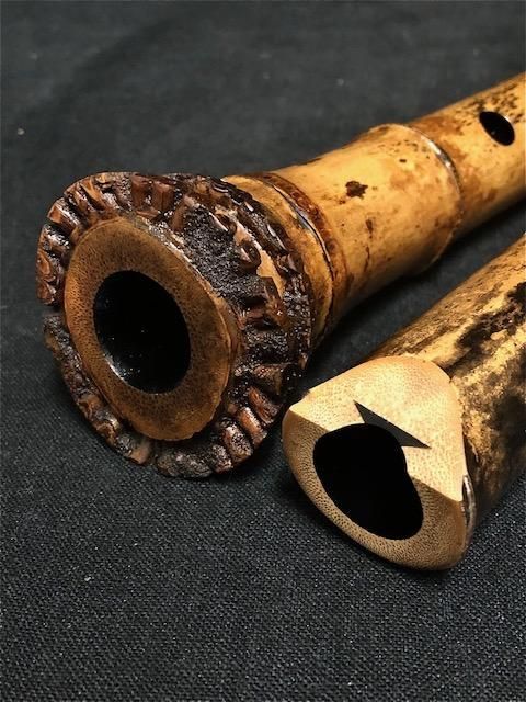 尺八⑤ 1尺8寸管 萌山銘尺八 琴古流 Hozan Shakuhachi Kinko style