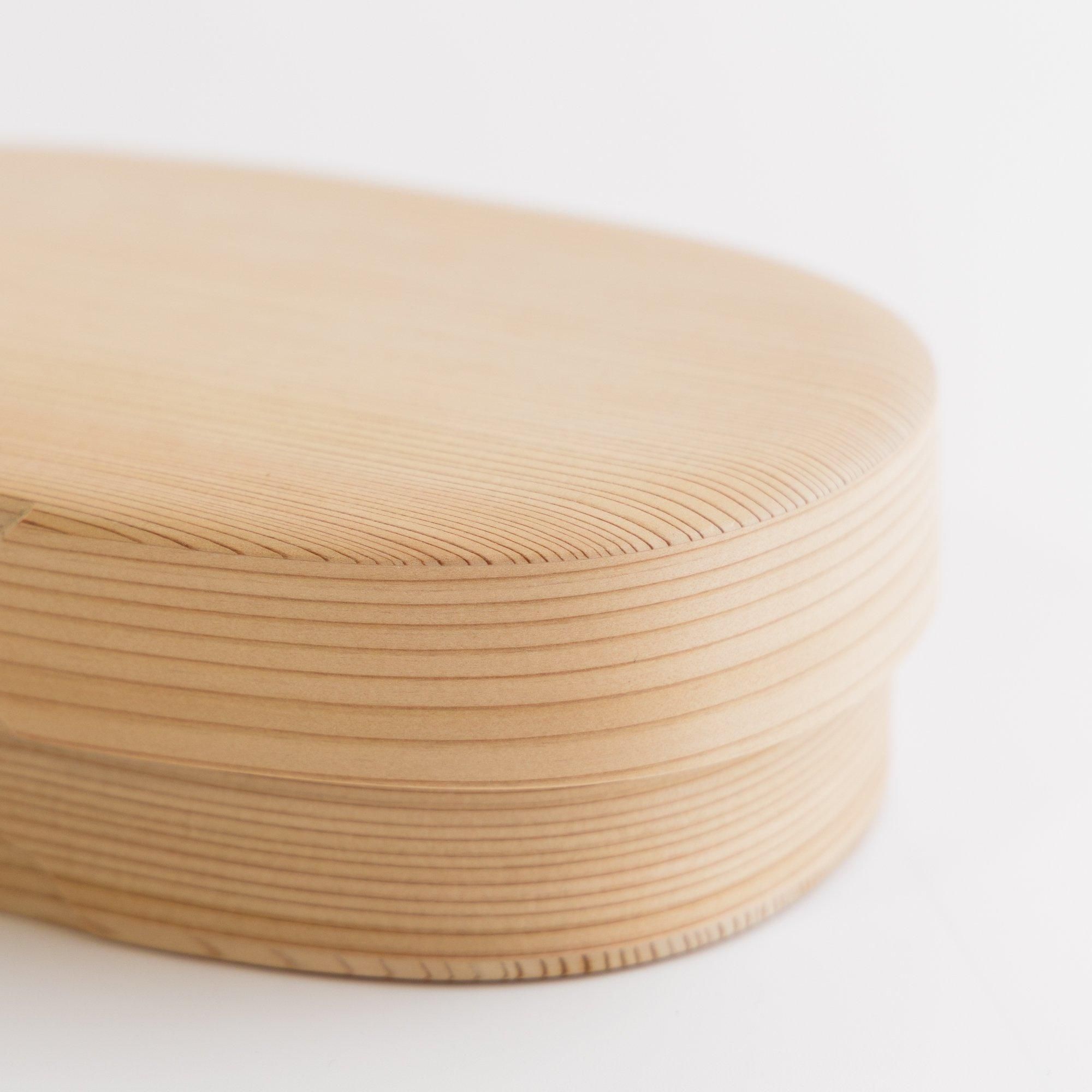 柴田慶信商店 曲げわっぱ 小判弁当箱 (小・中・大) - katakana