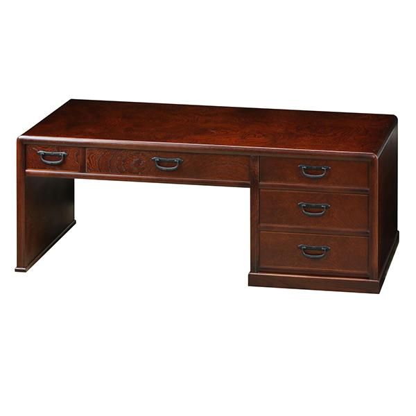 座机 文机 書斎机 MK4317 清風 ケヤキ塗 からくり 静岡県産