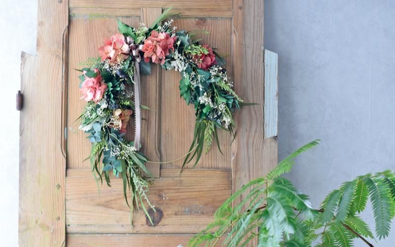 馬蹄型リース｜フレンチスタイルのプリザーブドフラワー専門店 - Col