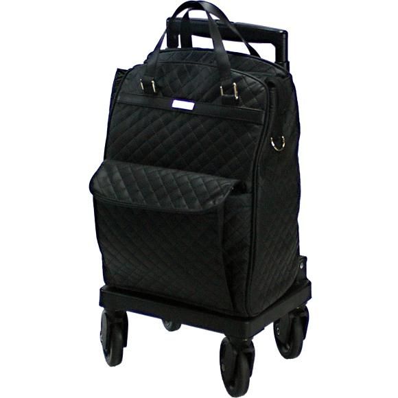 メロディ スムーズ キルティングBK ｜ シルバーカー・歩行器,シルバー