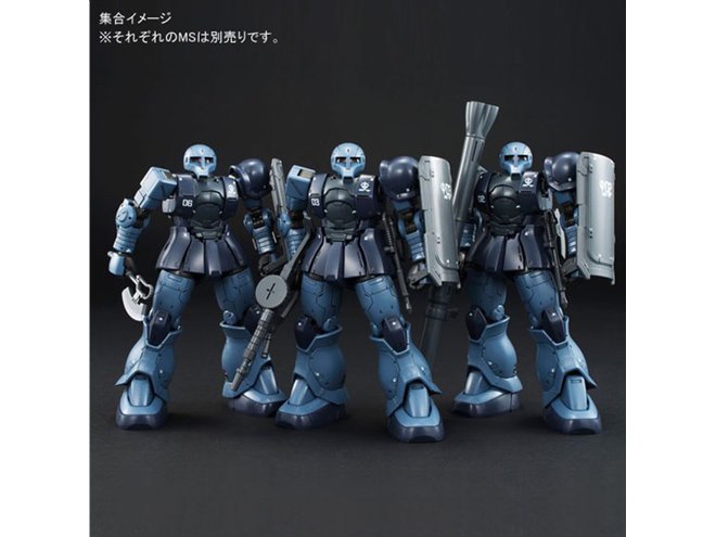 ガンダム THE ORIGIN」“黒い三連星仕様”のザクIを1/144プラモで再現