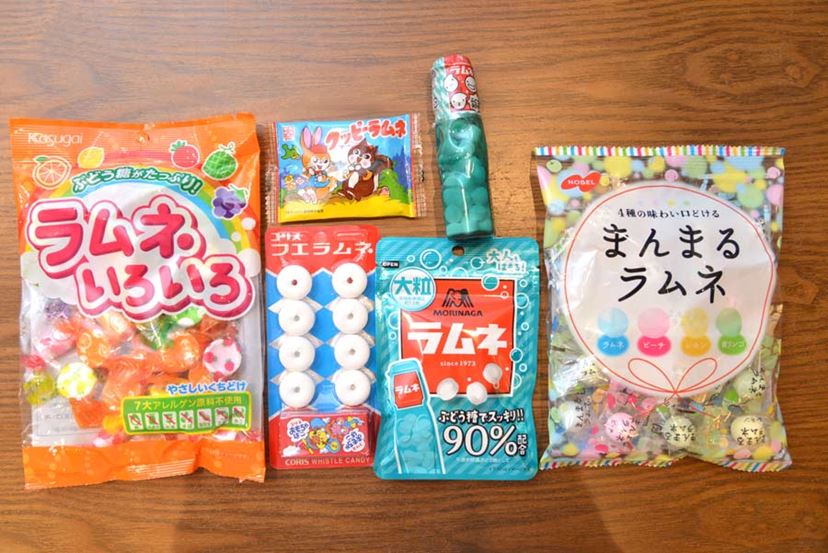 ラムネ菓子」定番5ブランドをプロが食べ比べ！ 清涼感の秘密はあの成分