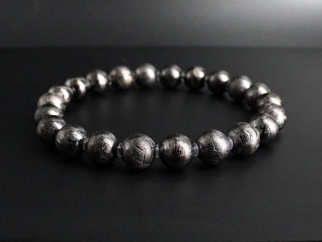 ギベオン ブラック 8mm ブレスレット