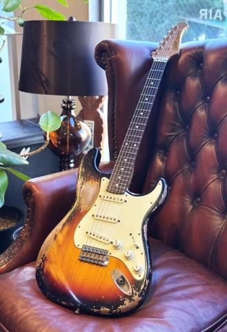 Xotic XSC-1 3-Tone Burst, Super Heavy Aged, 