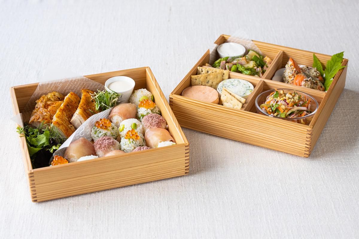 黒木クラフト工房・みやざき杉の二段重（7寸）｜低座の椅子と暮らしの