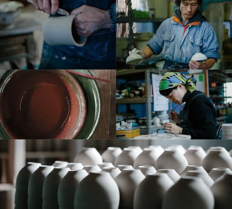 作山窯 Hachikaku 八角たたら皿 - 大人の韓国 ＋han