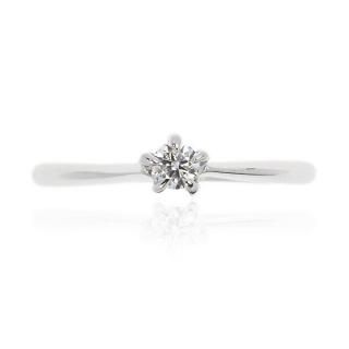 ZEXIMO公式】【期間限定セール】 婚約指輪 天然ダイヤモンド0.1ct