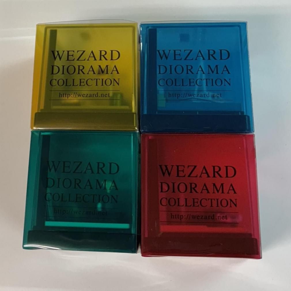 ZARD ジオラマ・コレクション WEZARD DIORAMA COLLECTION 4種揃い