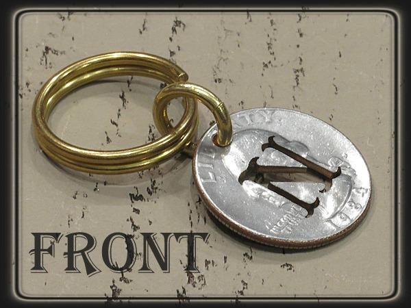 OTHER BRAND「25¢-ALPHABET」キーホルダー(N~Z) - アメカジ｜サドルメン