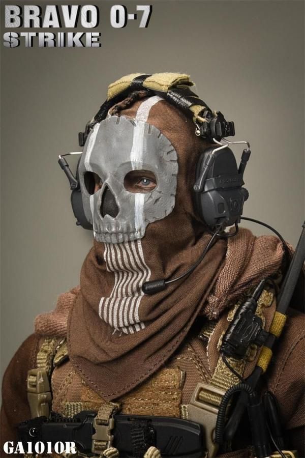 送料無料 1/6 General's Armoury GA1010R BRAVO 0-7 SAS 幽霊 欧米男性