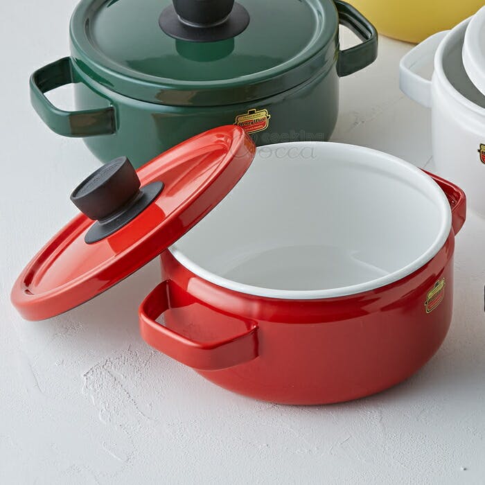 富士ホーロー ソリッド ホーロー キャセロール 20cm 3.0L ガス火 IH