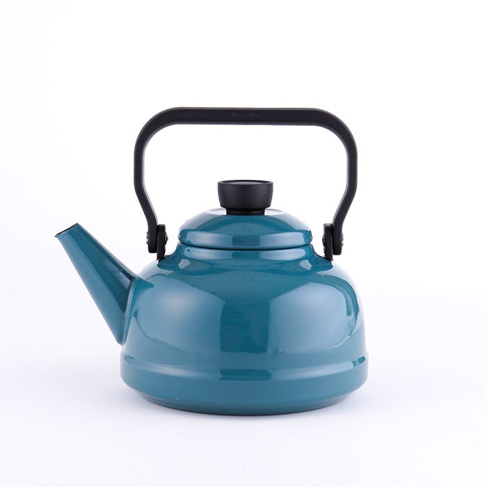 富士ホーロー ケトル ホーロー ガス火 IH対応 2.3L ソリッド【直火 IH