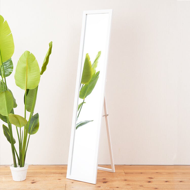 ルックスタンドミラー 【色／ホワイト（WH）】 ルックスタンドミラー