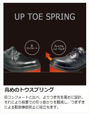 ミドリ安全 安全靴 ブラック 26.5cm オールハトメ メンズ レディース