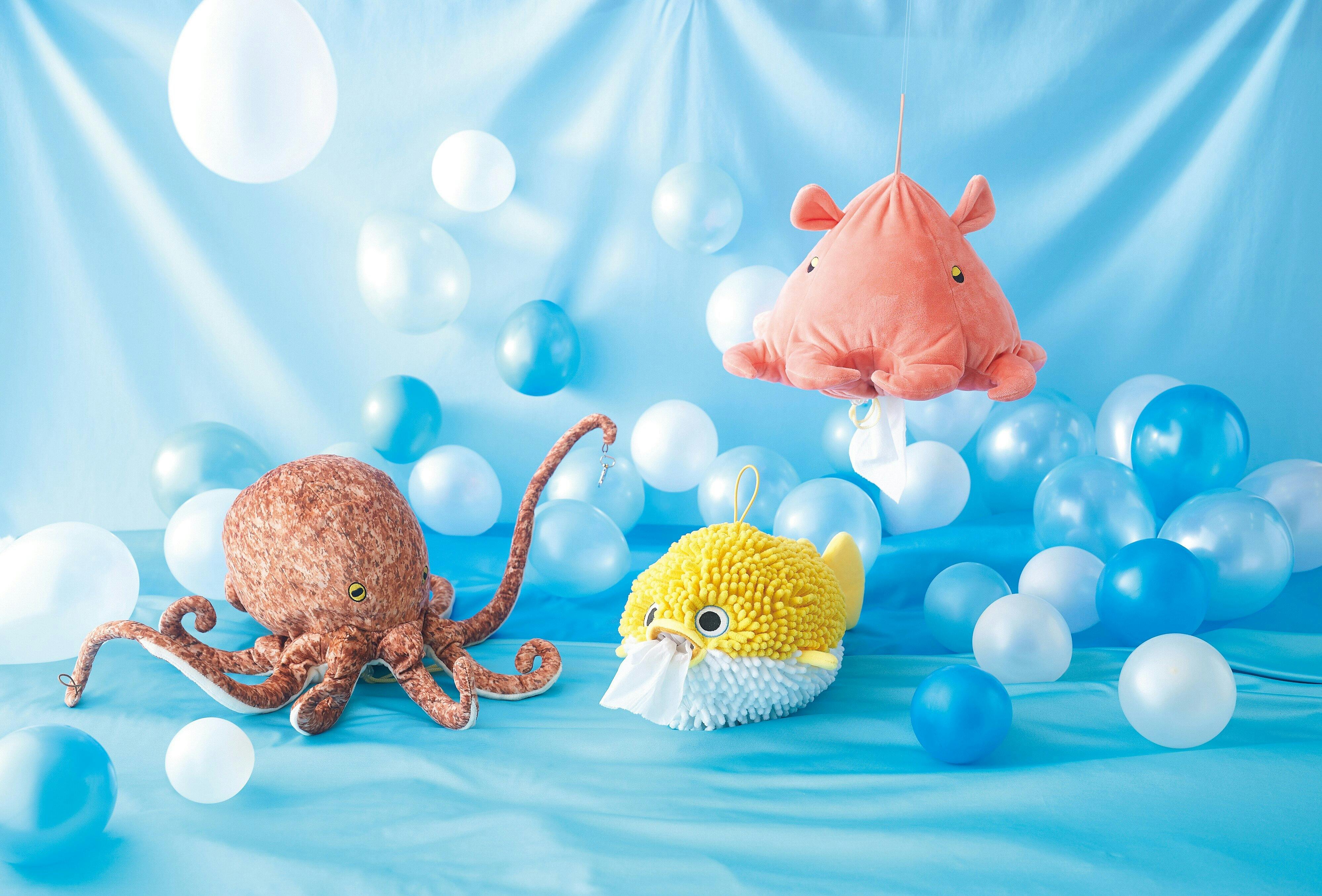 セトクラフト ロールティッシュケース(メンダコ) F23-0406【別送品