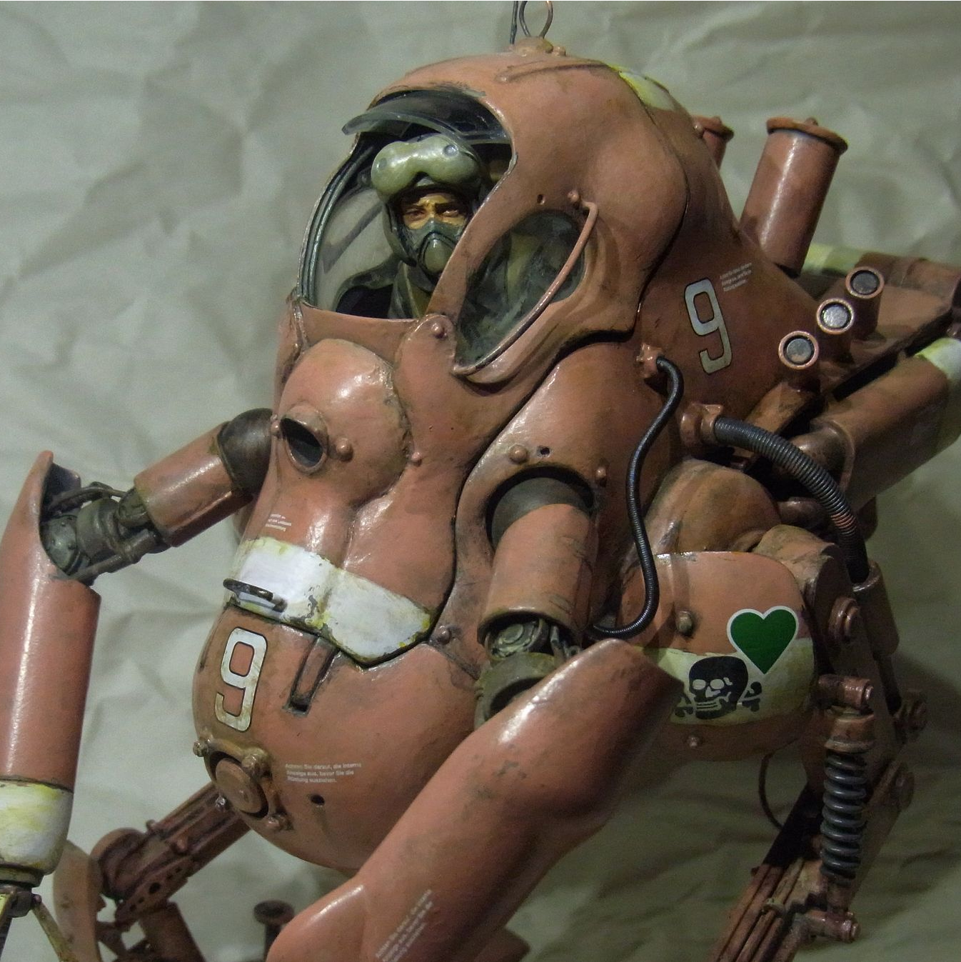 Ma.K LOVE LOVE GARDEN 1/20 ロボットバトルV MK44 男性パイロット