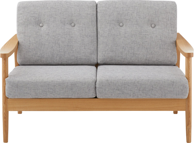 北欧テイスト 木製フレームソファ 2人掛け バッスム RTO-921 - impress