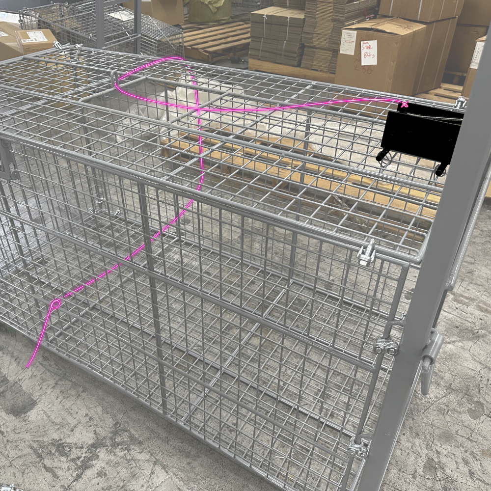 自作箱罠用 トリガー兼開き防止装置 – イノホイ オンラインショップ