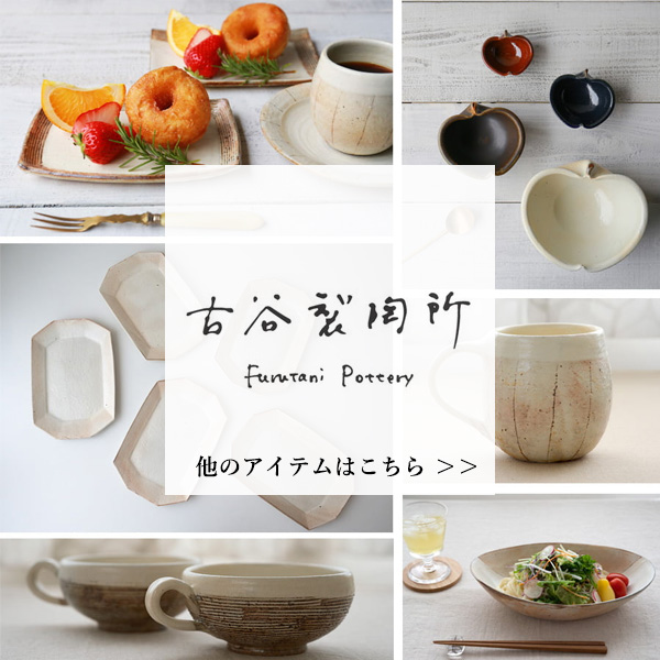 古谷製陶所（古谷浩一）鉄散 リーフリム皿6寸【信楽焼 丸皿 プレート