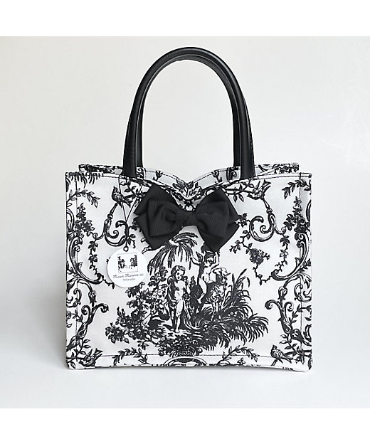 ☆ジュイハートカットスクエアバッグ モノトーン | Maison Marianne