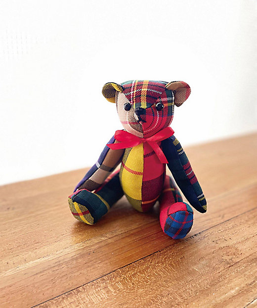 ☆タータン ハンドメイドテディベアキット | STREET LONDON/ストリート