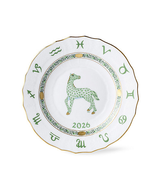 イヤーズプレート・うま | Herend/ヘレンド | 三越伊勢丹オンライン