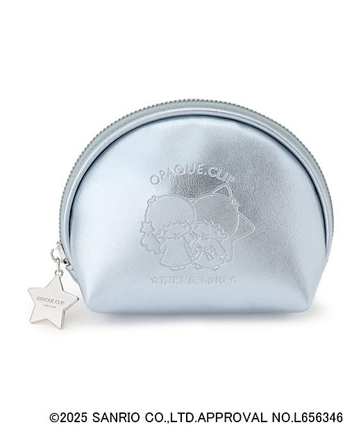 リトルツインスターズコラボ】キキ＆ララ メタリック合成皮革マチ付き