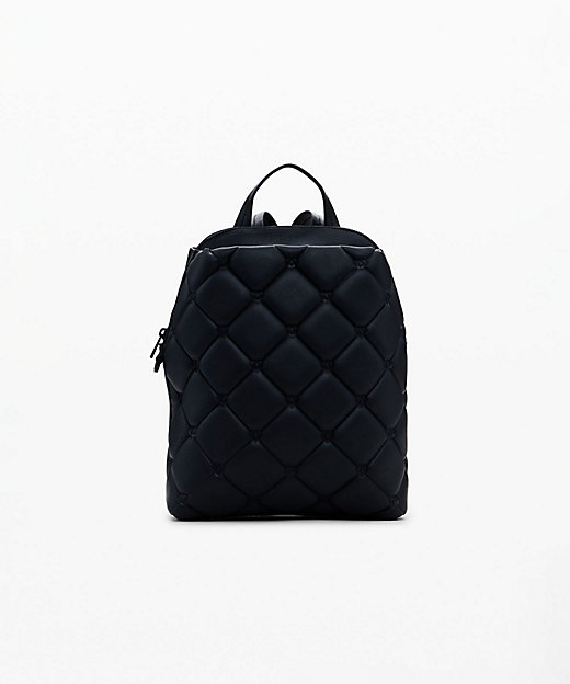 小さなキルティングレザー風リュックサック 25SAKP54