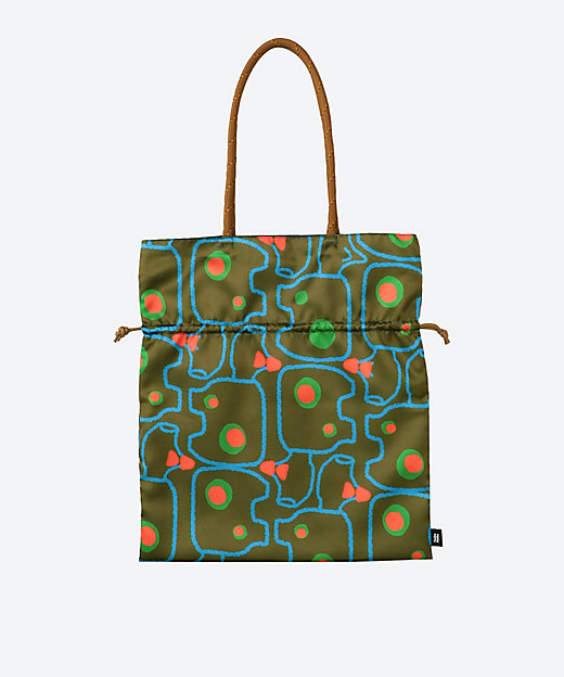 サテン巾着トートバッグ SKTB－AKABEKO＿C | YokkePokke