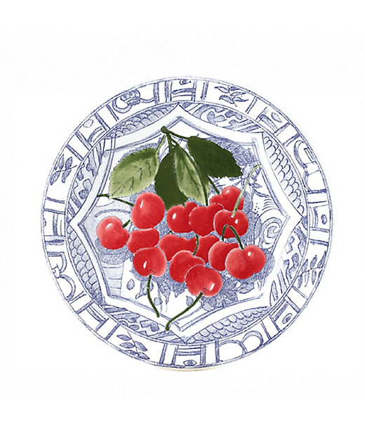 ☆オワゾブルー・フルーツ デザートプレート4枚セット | GIEN/ジアン