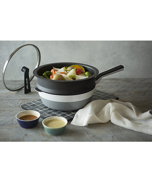 レミパンプラス 24cm ホワイト | remy/レミー | 三越伊勢丹