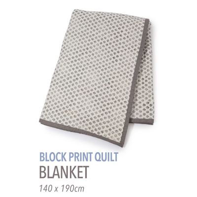 ブロックプリントキルト マルチカバー L | TOMORROWLAND HOME