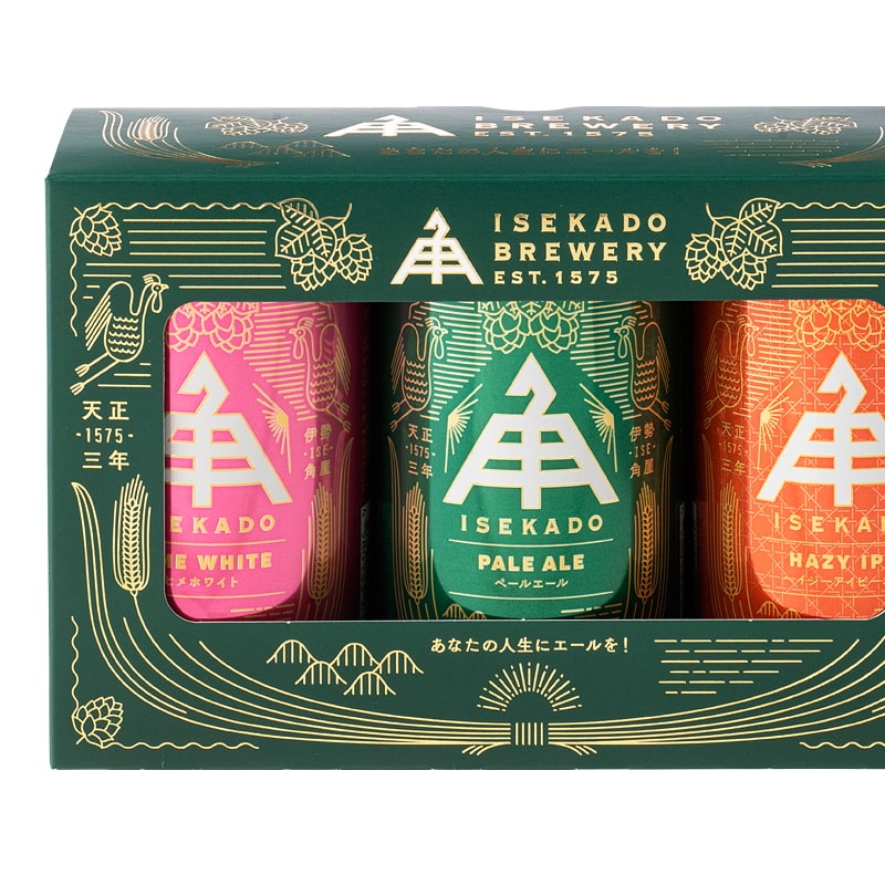 ISEKADO缶 3缶パック | クラフトビール・地ビールの通販 ISEKADO(伊勢