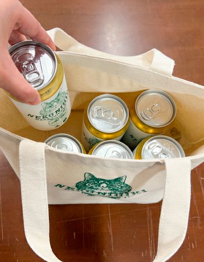 ねこにひきランチトートバッグ | クラフトビール・地ビールの通販