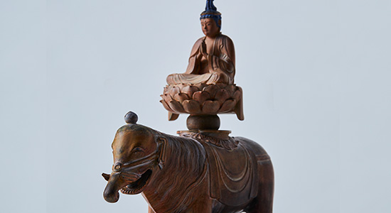 TanaCOCORO[掌] 普賢菩薩騎象像 - インテリア仏像のイスム
