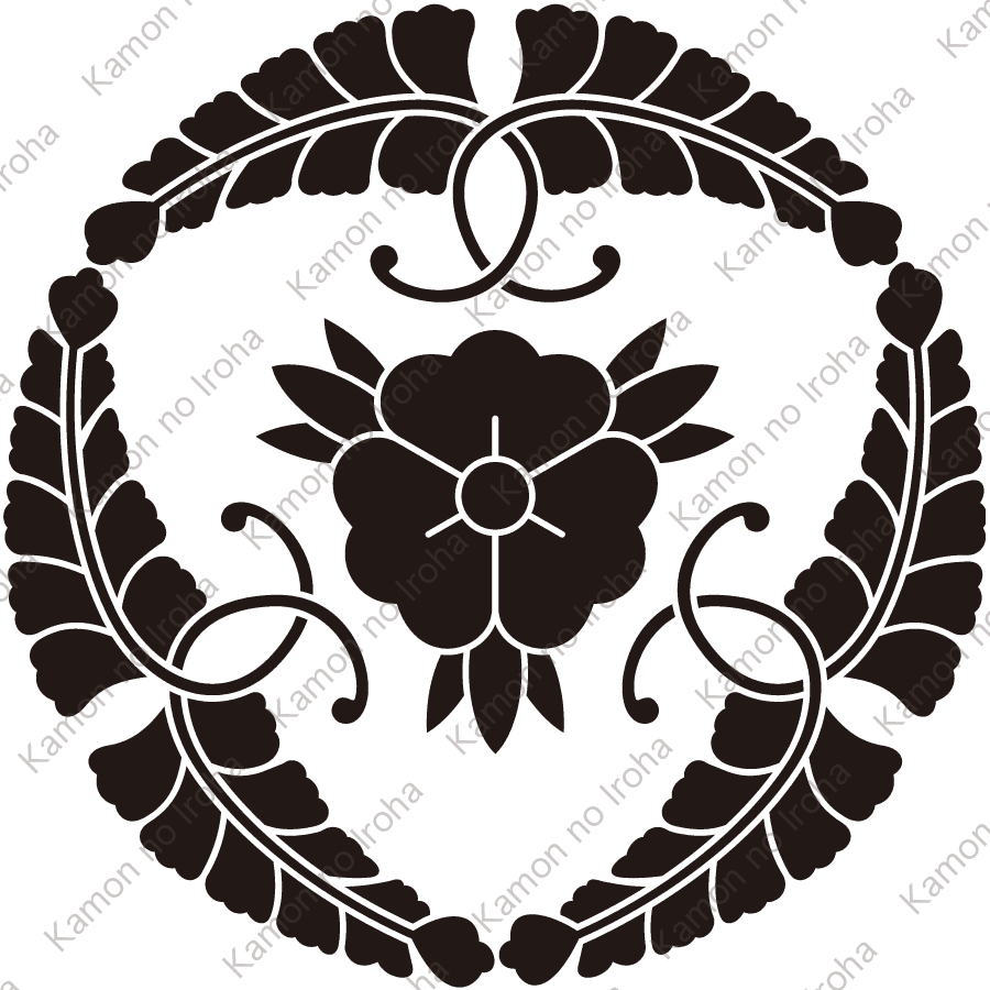 六つ藤紋（むつふじ）：家紋のいろは