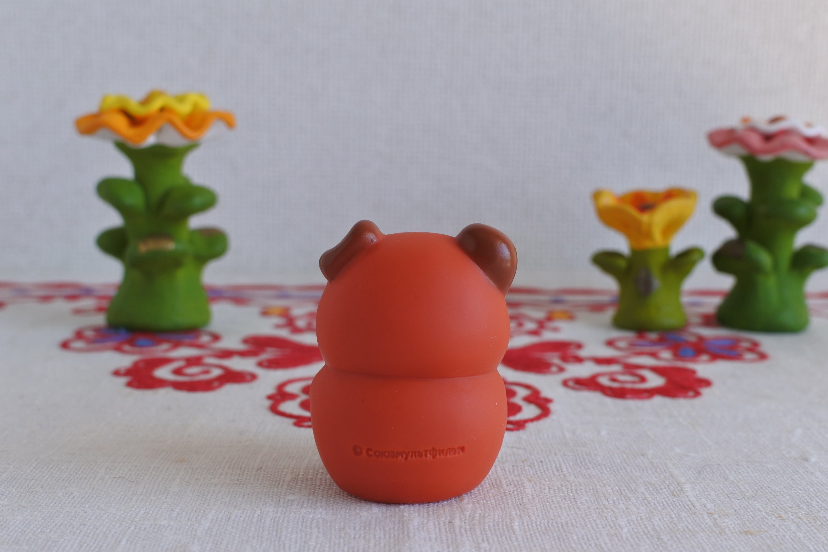 ソフビ指人形 ヴィンニープーフ ロシアのくまのプーさん ソビエト 児童